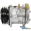 A & I Products Compressor, New, Sanden Style w/ Clutch (6332) 10.8" x7.6" x7.7" A-5176185